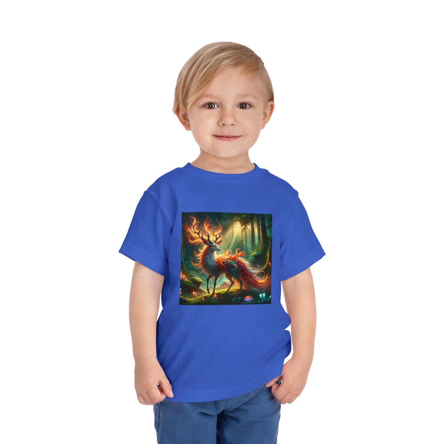 T-Shirt | Toddler Tee | Short Sleeve | Mystical Kirin | Forest Spirit Deer