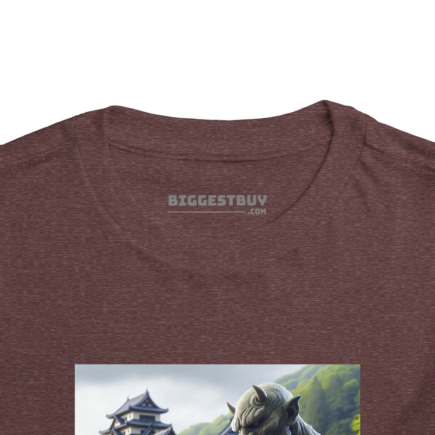 टी-शर्ट | टॉडलर टी | छोटी आस्तीन | जापानी लोककथा | ओनी मूर्ति