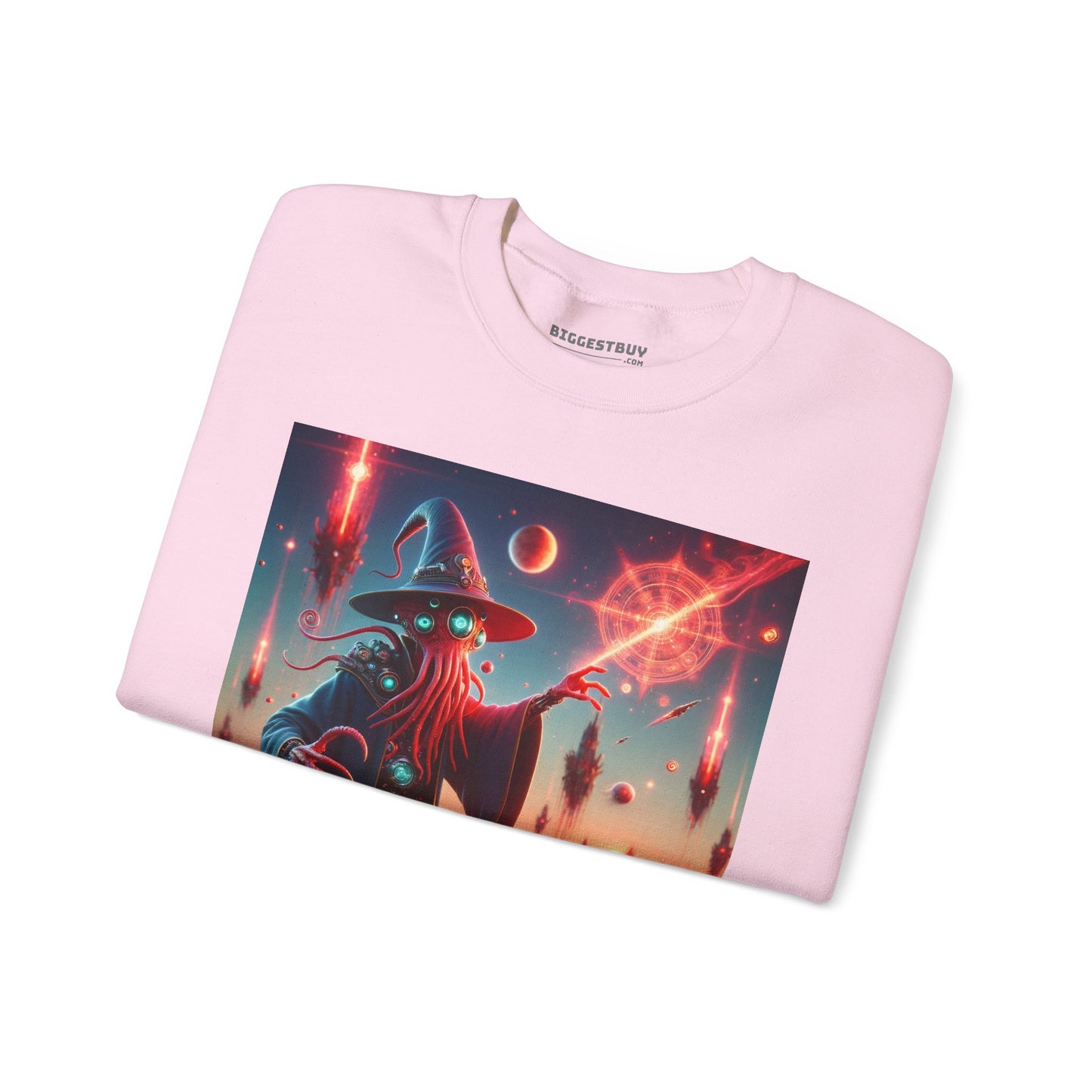 Genser | Unisex | Rund hals | Kraftig blanding | Kosmisk Skrekk | Illithid Trollmann
