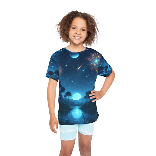 Sportshirt | Kinderen | Kosmische Fantasie | Astralagos
