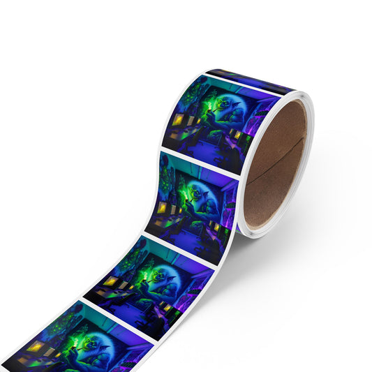 Rolka etykiet samoprzylepnych | Kwadratowy | Folklor Nordycki | Bogart | Gry