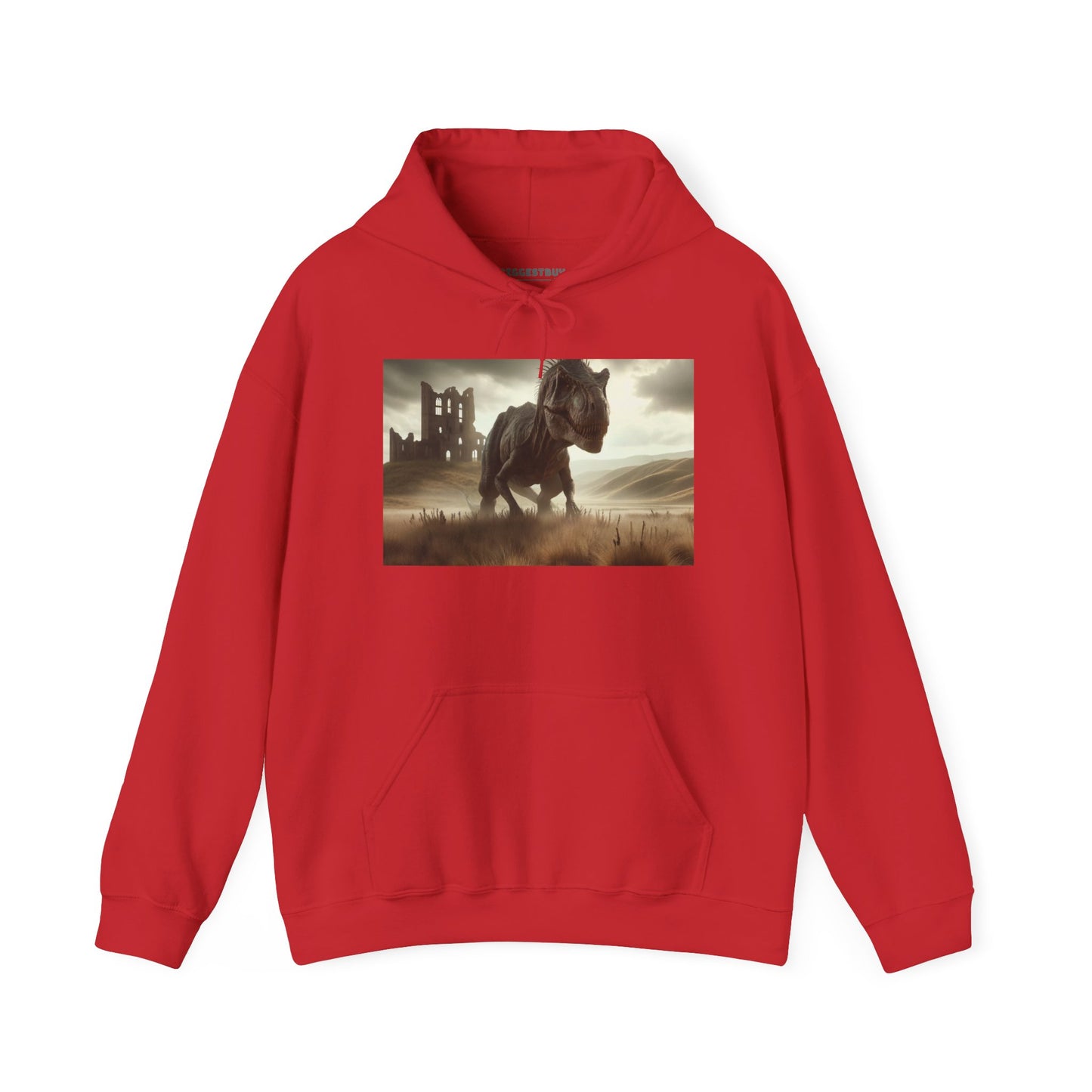 Felpa con cappuccio | Unisex | Felpa con cappuccio | Misto pesante | Paleofinzione | Dinosauri Preistorici | T-Rex