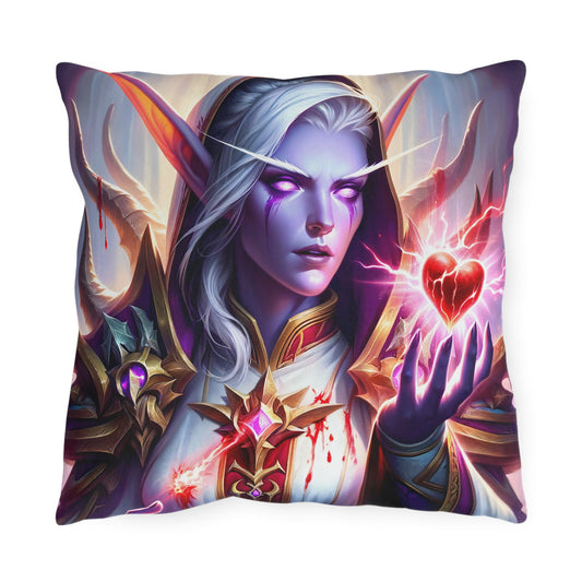 تکیہ | بیرونی تکیہ | خیالی فن | جادوئی الف وارڈن | ارغوانی دل