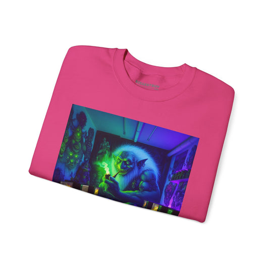 Moletom | Unissex | Gola Careca | Mistura Pesada | Folclore Nórdico | Boggart | Mural UV