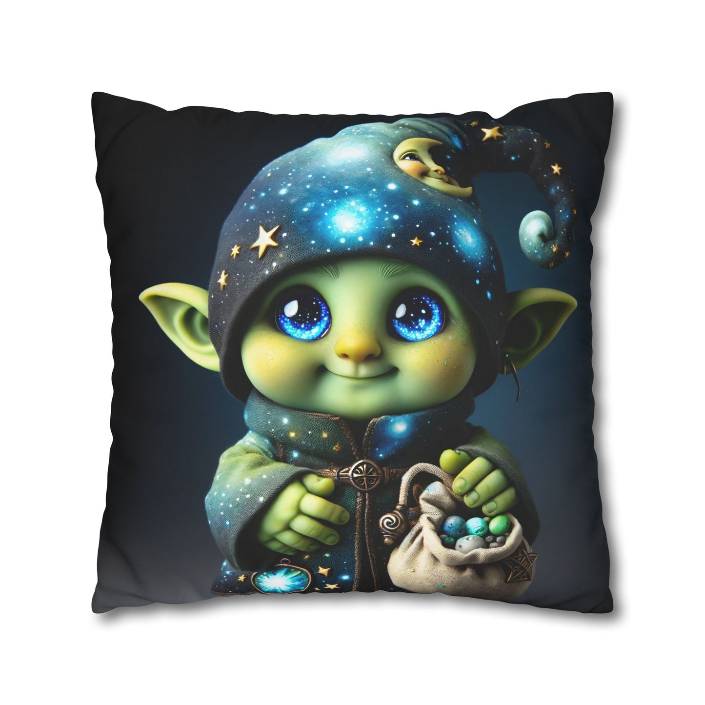 Örngott | Fyrkantigt | Polyester canvas | Fantasy | Celestial Magi | Brownie
