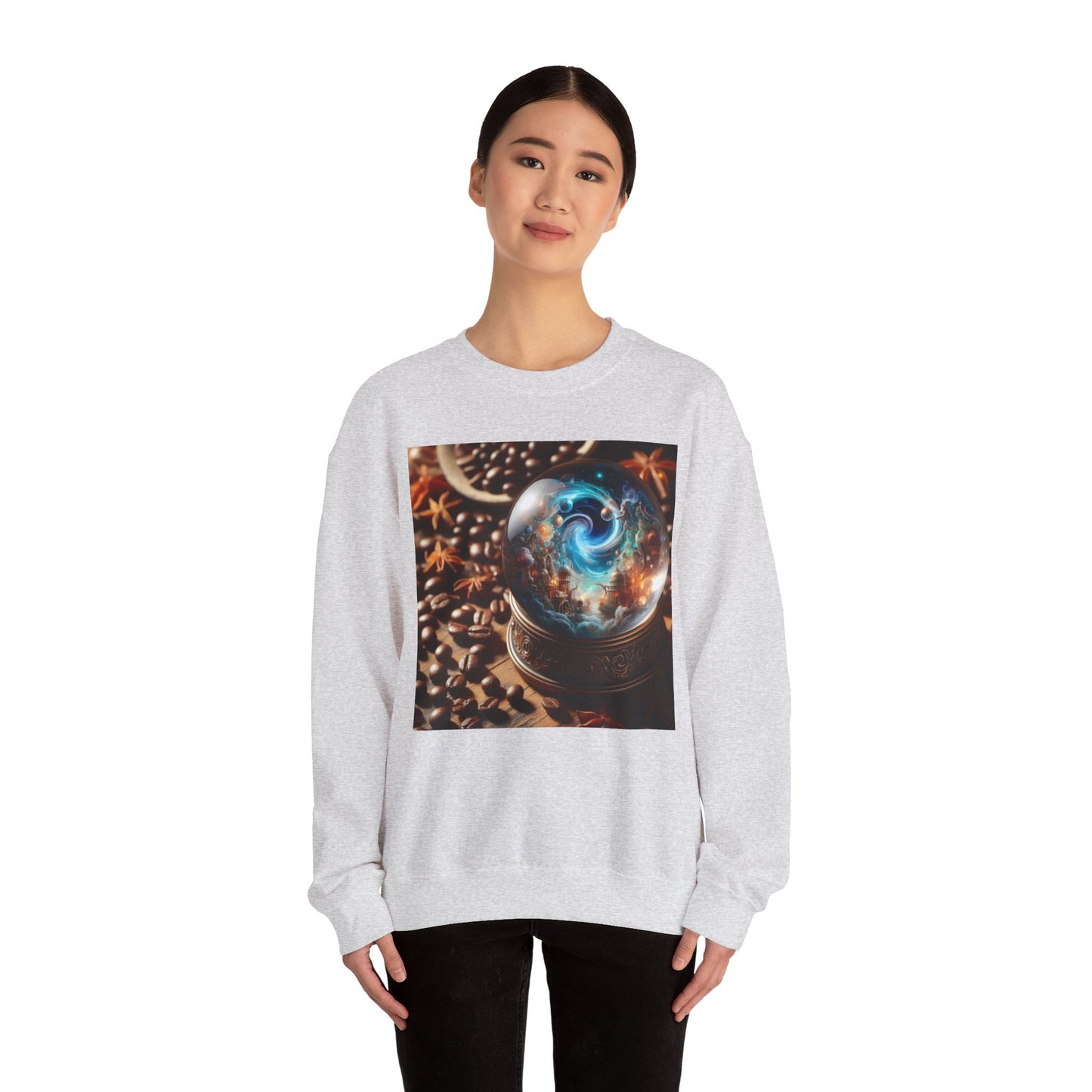 Felpa | Unisex | Girocollo | Misto pesante | Cosmologia Nordica | Globo Magico