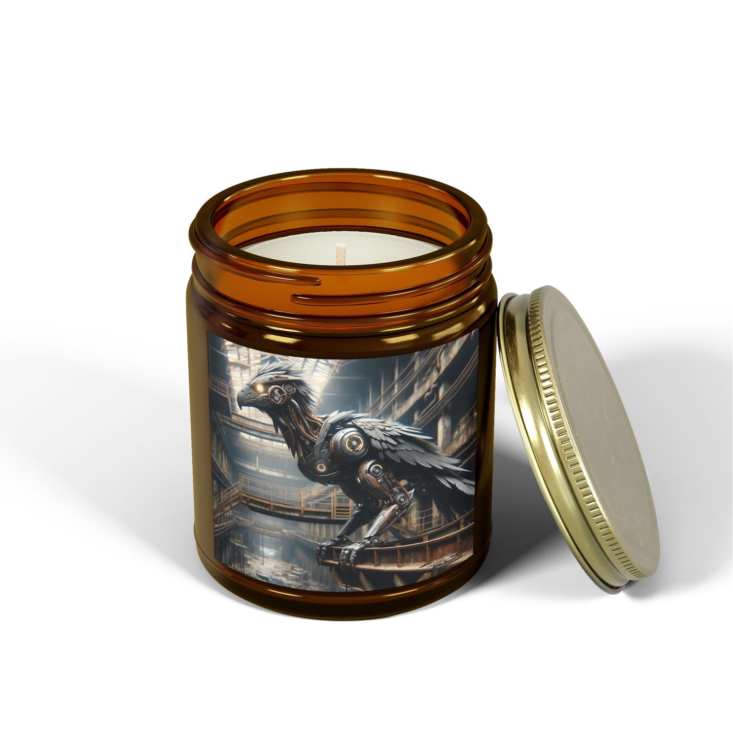 Candela profumata | Steampunk Post-Apocalittico | Corvo Meccanico