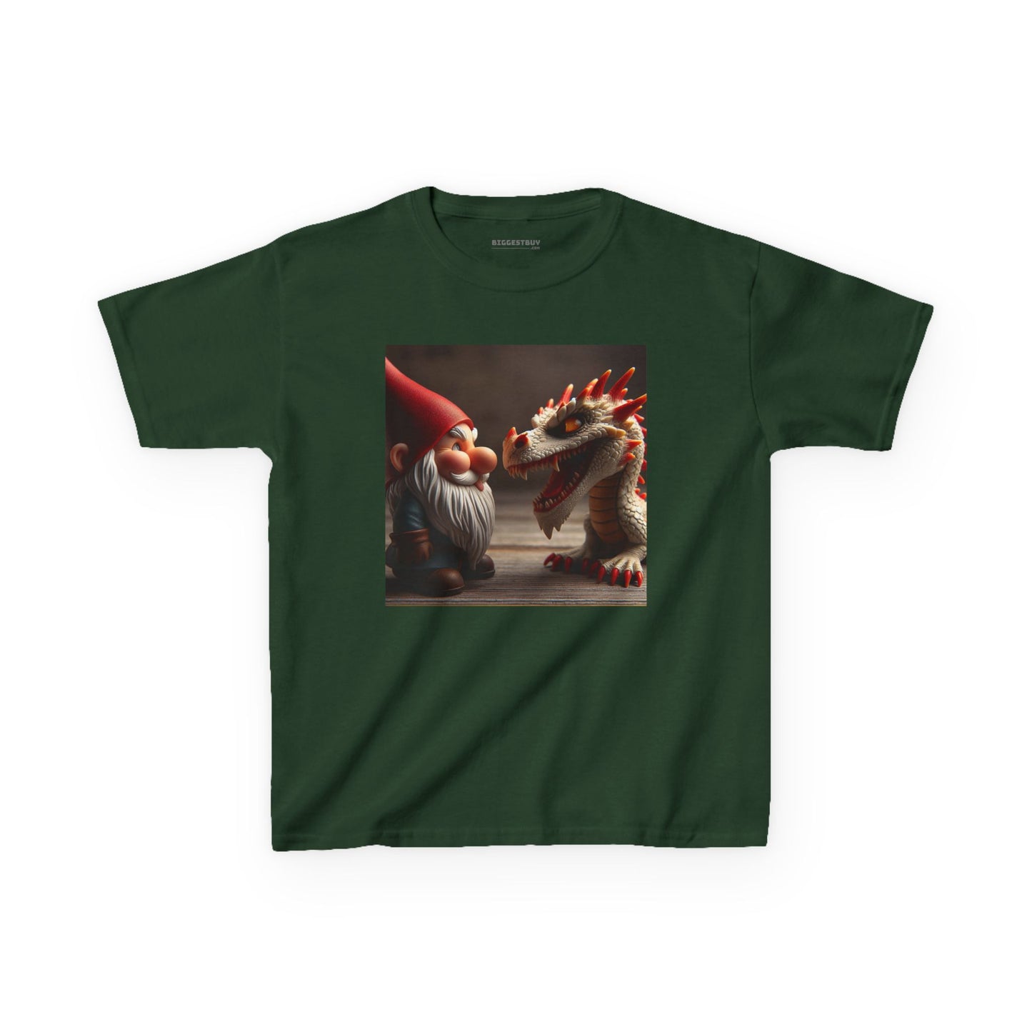 T-Shirt | Kaos Anak | Katun Tebal | Fiksi Mitos | Gnome dan Naga Timur