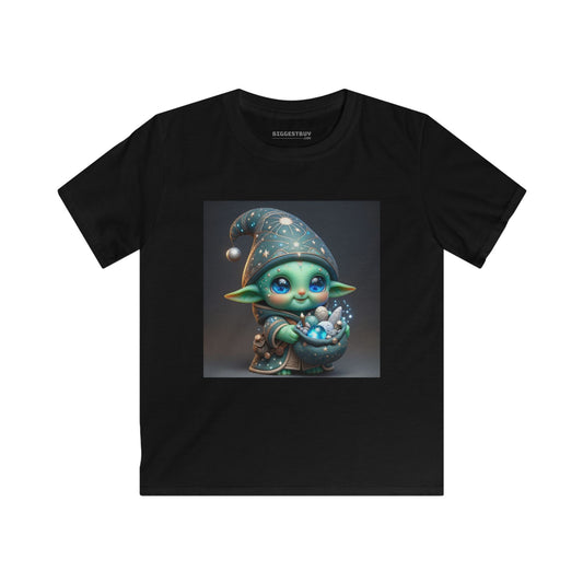 T-shirt | Kinder T-shirt | Softstyle | Kosmische Folklore | Goblin Figurine