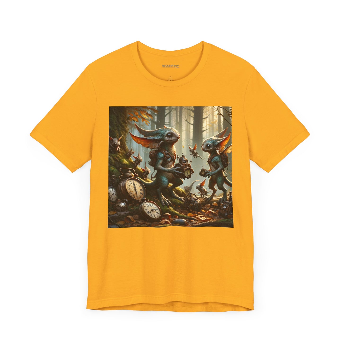 T-shirt | Unisex | Maglietta in jersey | Manica corta | Mitologia Celtica | Pooka | Foresta