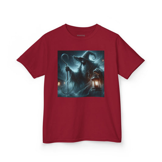 T-shirt | Kinder T-shirt | Zwaar katoen | Ondode Tovenaar | Necromantie | Geest