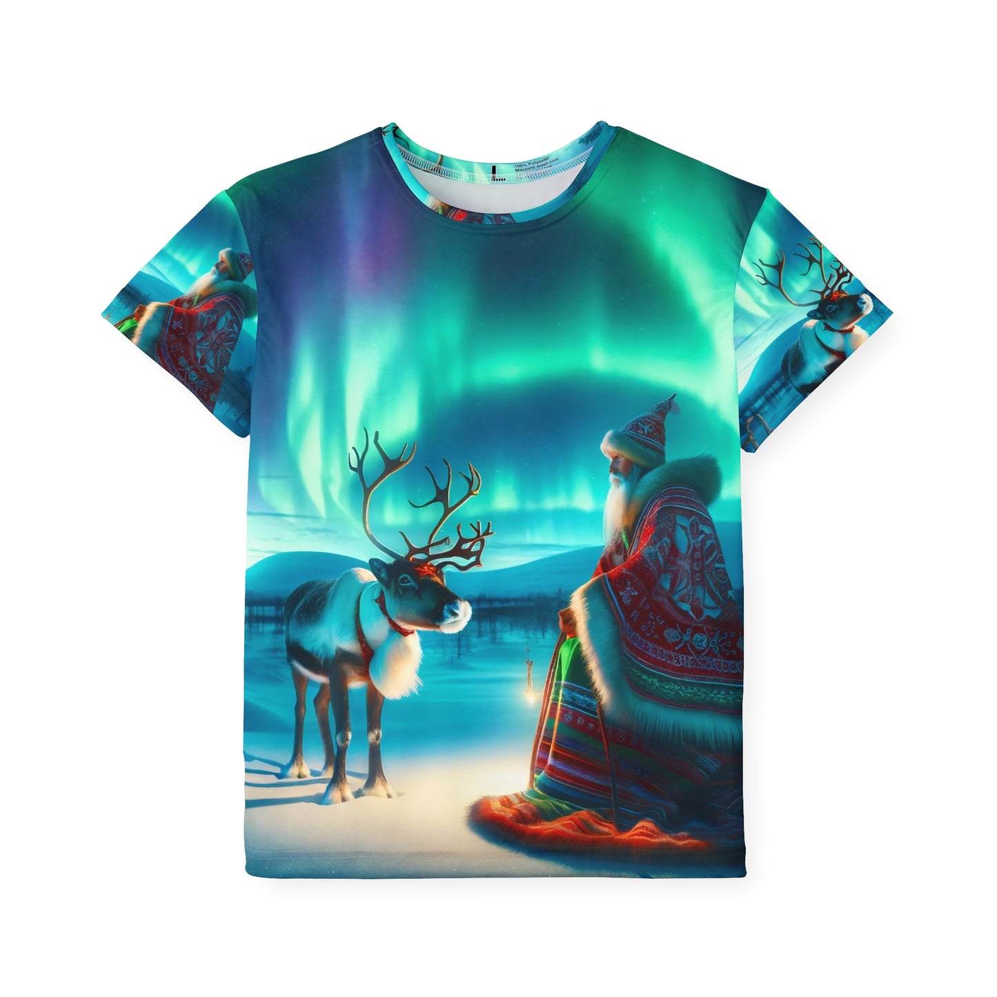Maglia sportiva | Bambini | Misticismo Artico | Sciamano Sami