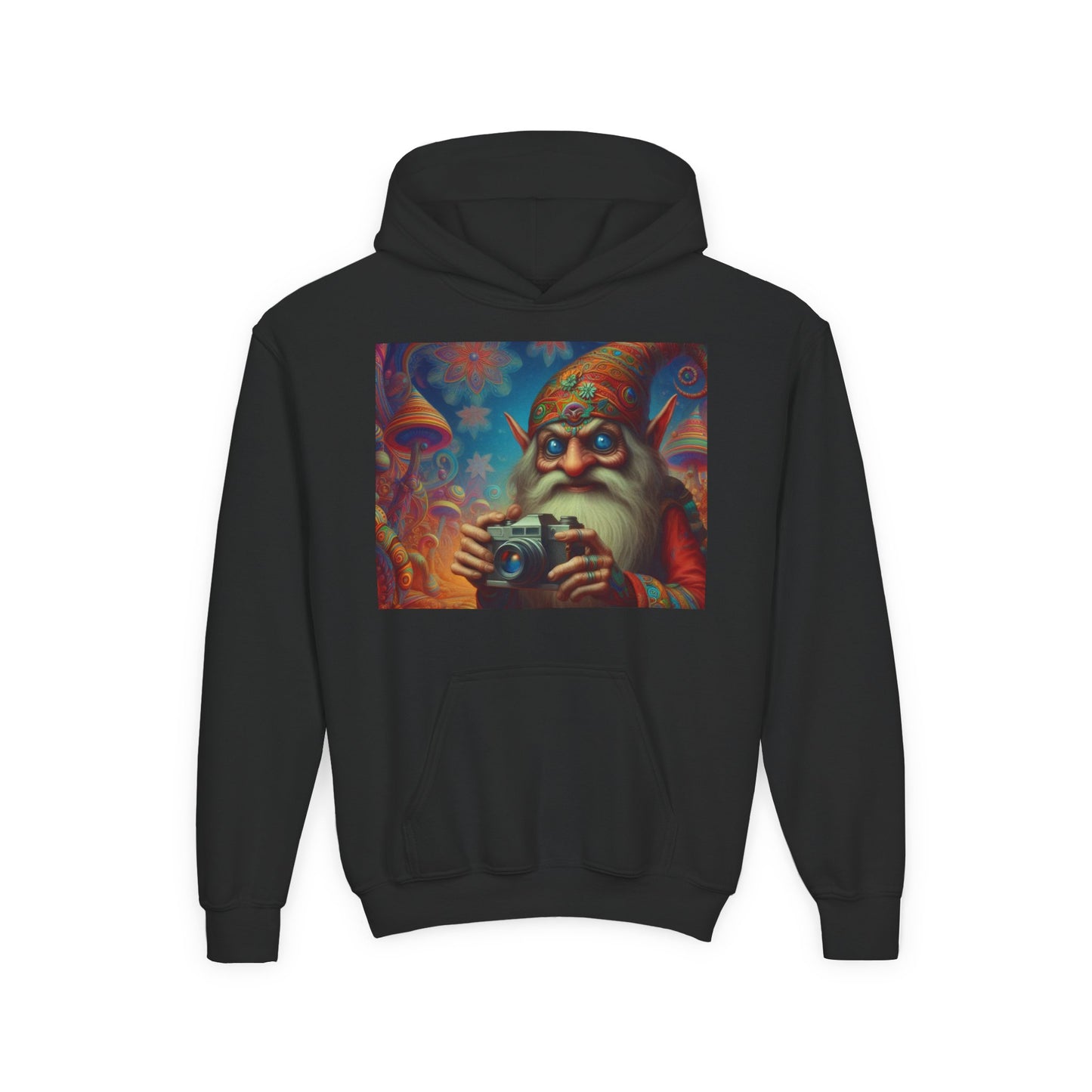 Sweatshirt | Youth | Hooded | Heavy Blend | Fantasy | Domovoi | Spirit Art