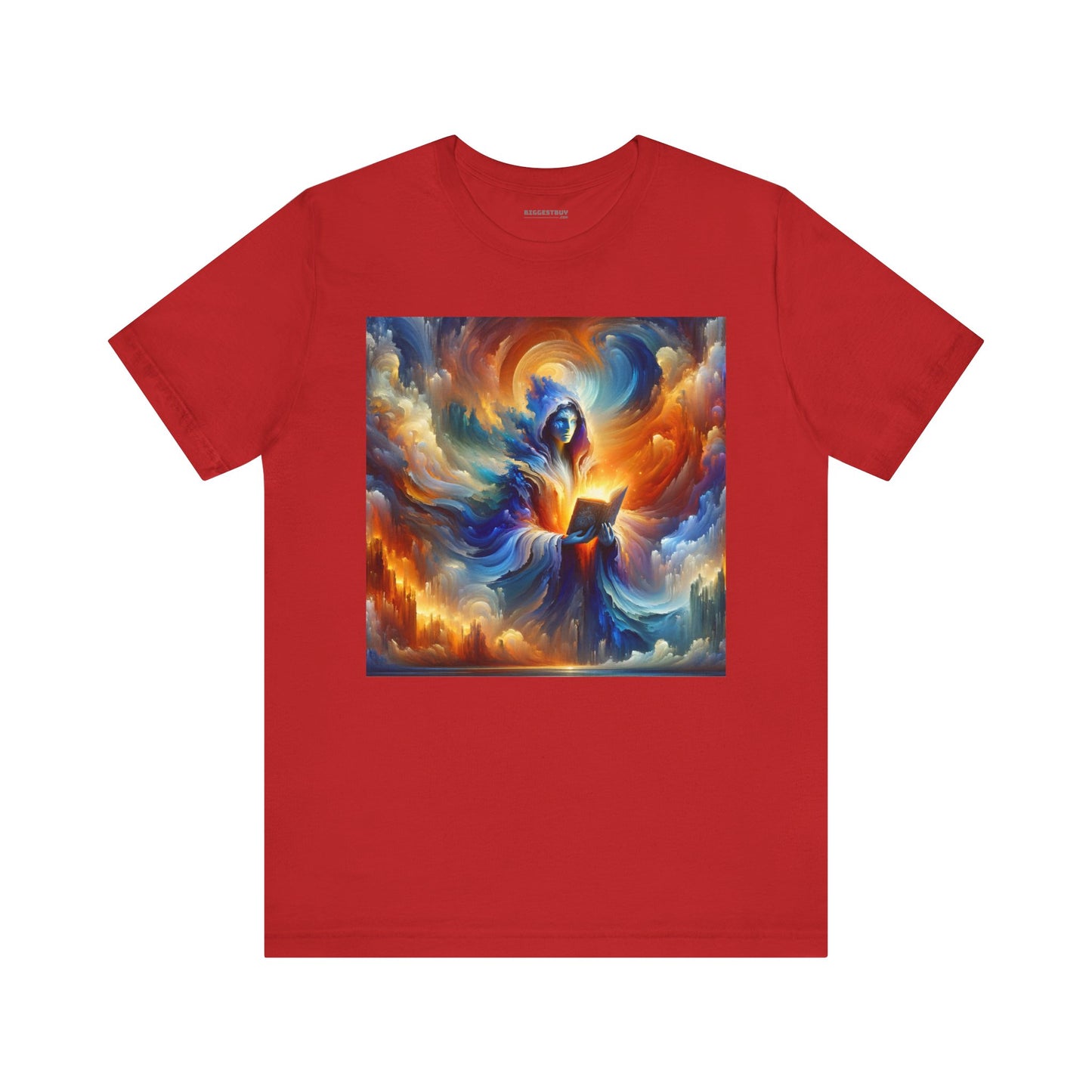 Tシャツ | ユニセックス | ジャージーTシャツ | 半袖 | 魔術幻想 | 宇宙エネルギー | 魔道士