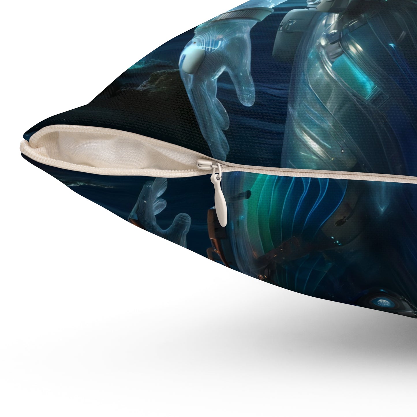 وسادة | بوليستر | مربعة | خيال علمي بحري | مستكشف الفضاء