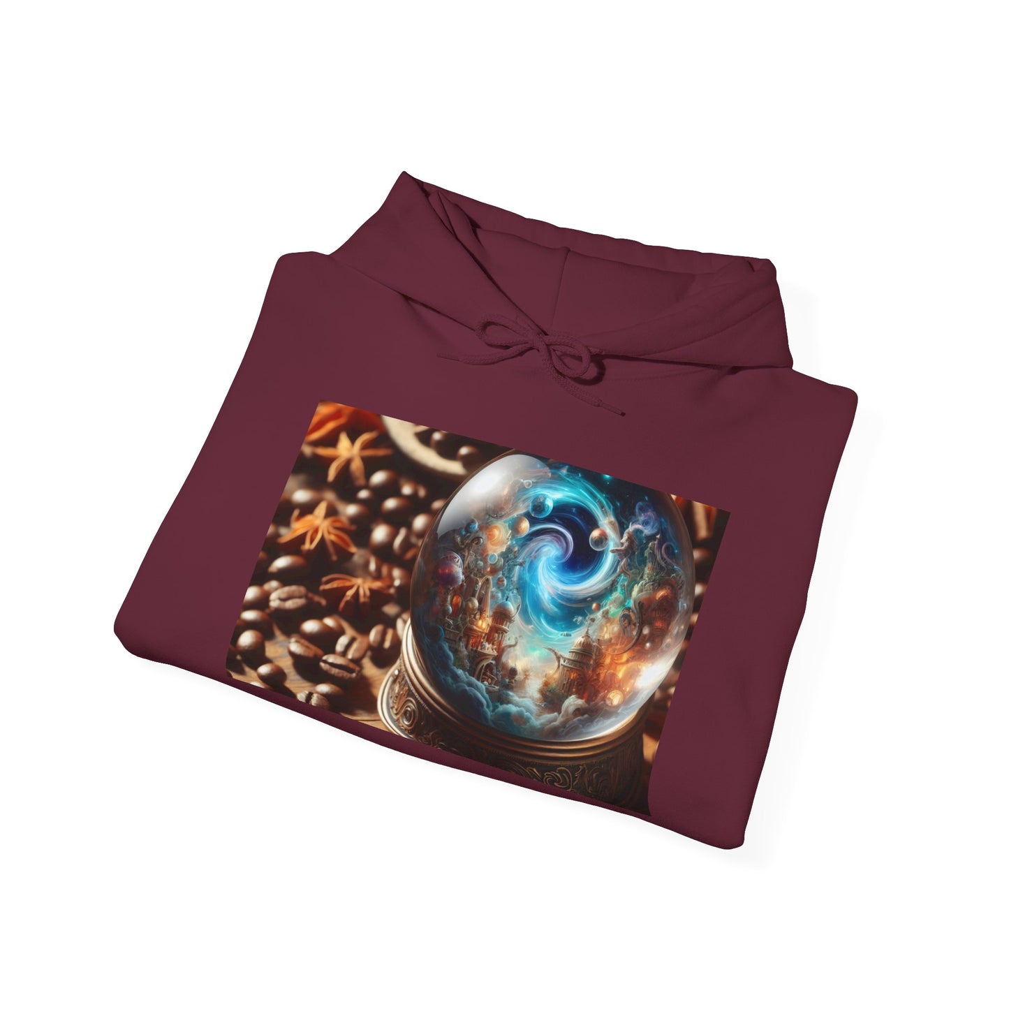 Felpa con cappuccio | Unisex | Felpa con cappuccio | Misto pesante | Cosmologia Nordica | Globo Magico