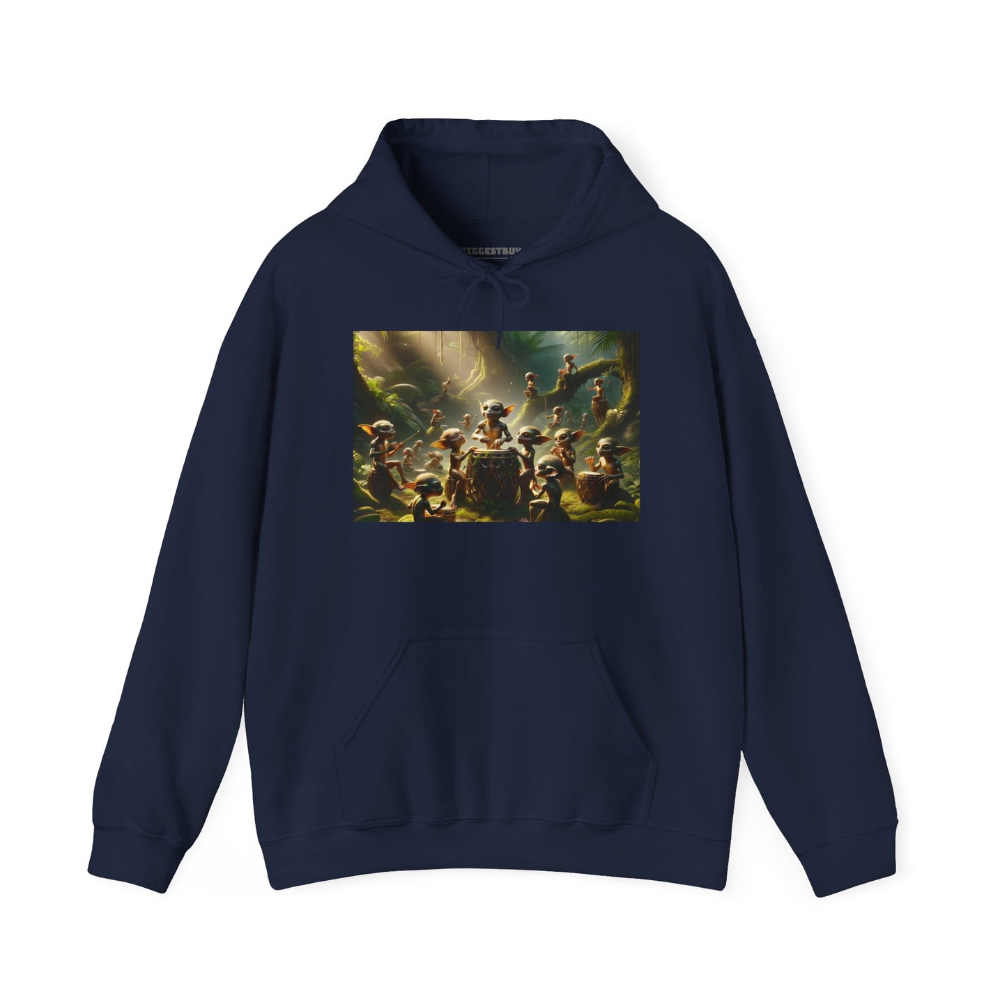 เสื้อมีฮู้ด | ยูนิเซ็กส์ | เสื้อสเวตเตอร์มีฮู้ด | ผ้าผสมเนื้อหนา | แฟนตาซีป่า | วิถีธรรมชาติ | ภูตน้อย