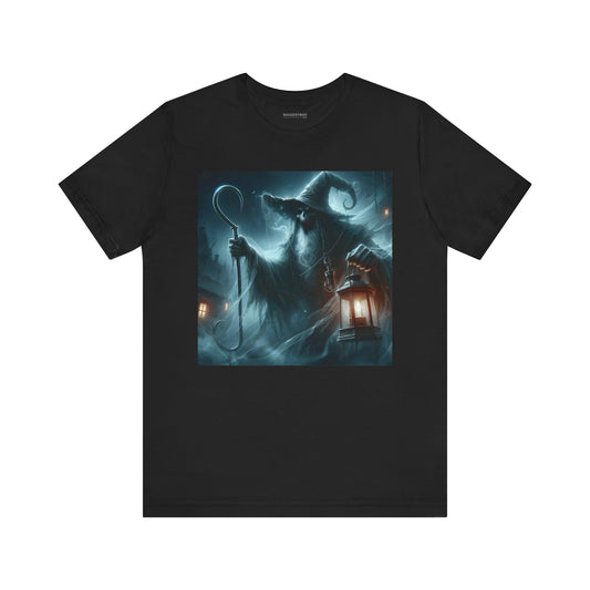 T-shirt | Unisex | Jersey T-shirt | Korte mouw | Ondode Tovenaar | Necromantie | Geest
