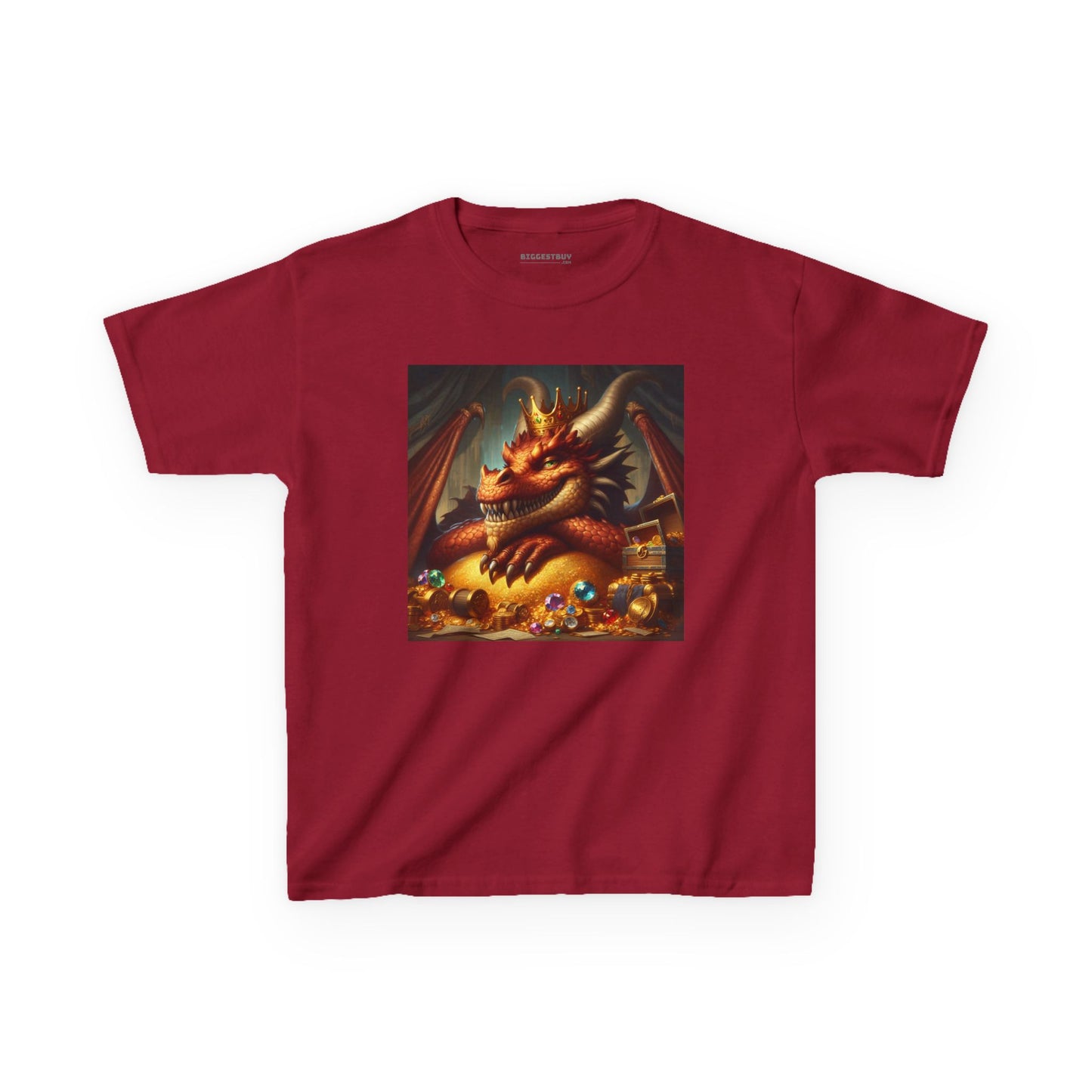 T-Shirt | Koszulka dziecięca | Ciężka bawełna | Nordycka Mitologia | Fafnir | Smok