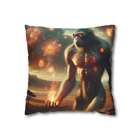 تکیہ پوش | مربع | پالئیےسٹر کینوس | قدیم دیو | آتشی ٹائٹن | پریمیول