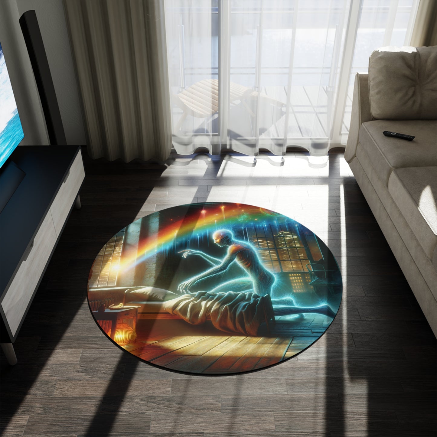 Halı | Yuvarlak | Mistik Realizm | Uyku Varlığı