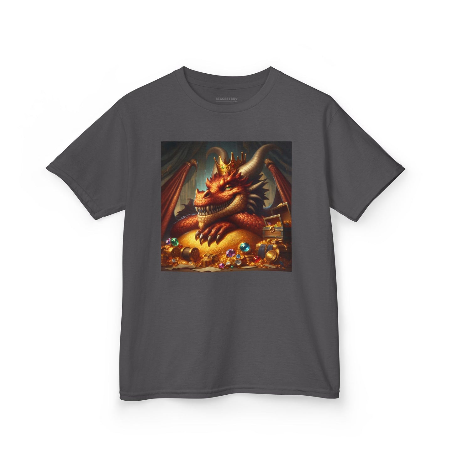 T-Shirt | Koszulka dziecięca | Ciężka bawełna | Nordycka Mitologia | Fafnir | Smok