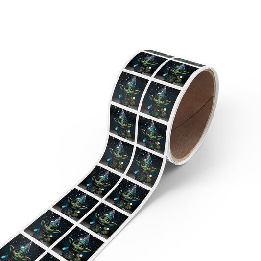 Klisteretikettrulle | Fyrkantig | Magisk Fantasy | Alvfigurin | Samlare