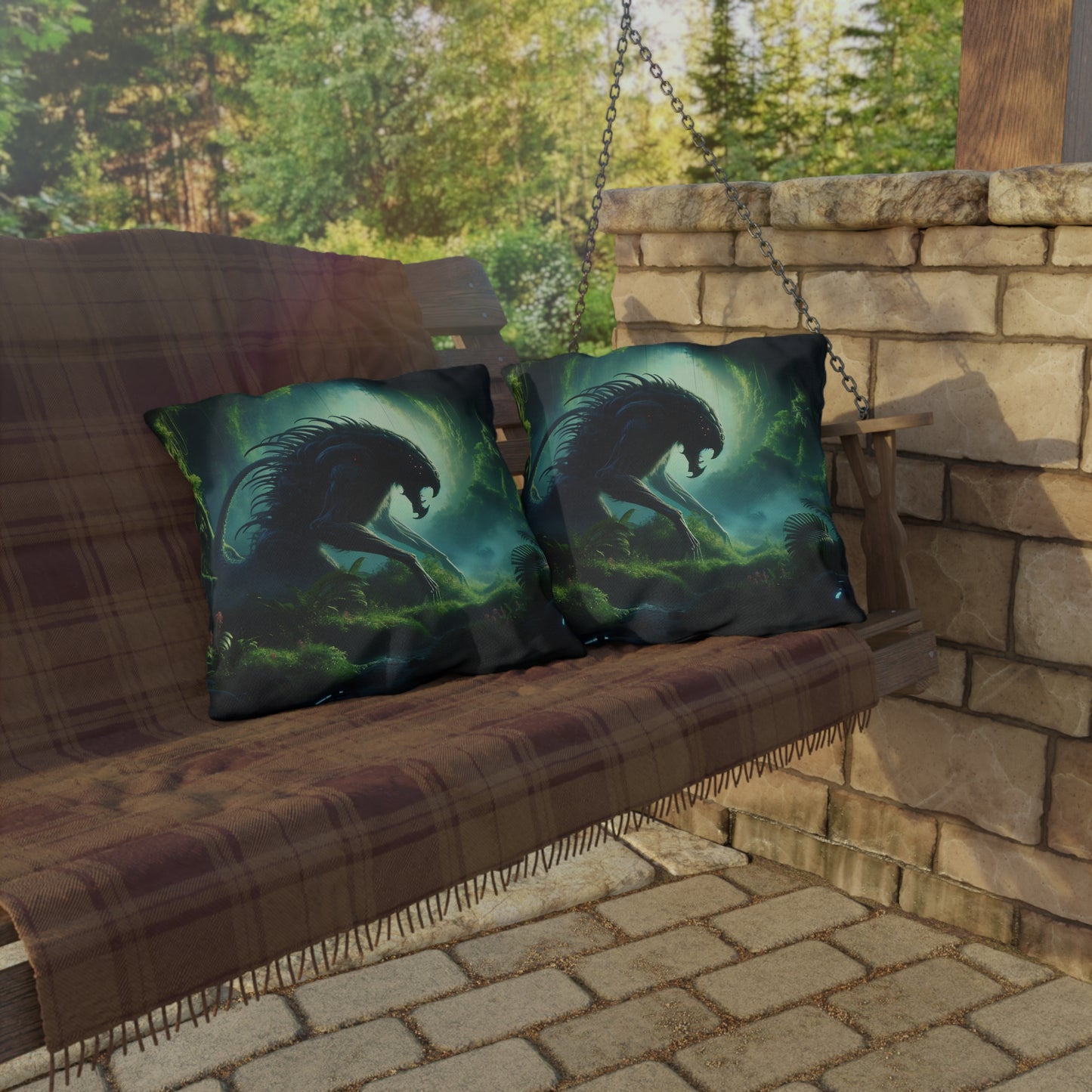 وسادة | وسادة خارجية | خيال علمي بيئي | مخلوق غامض