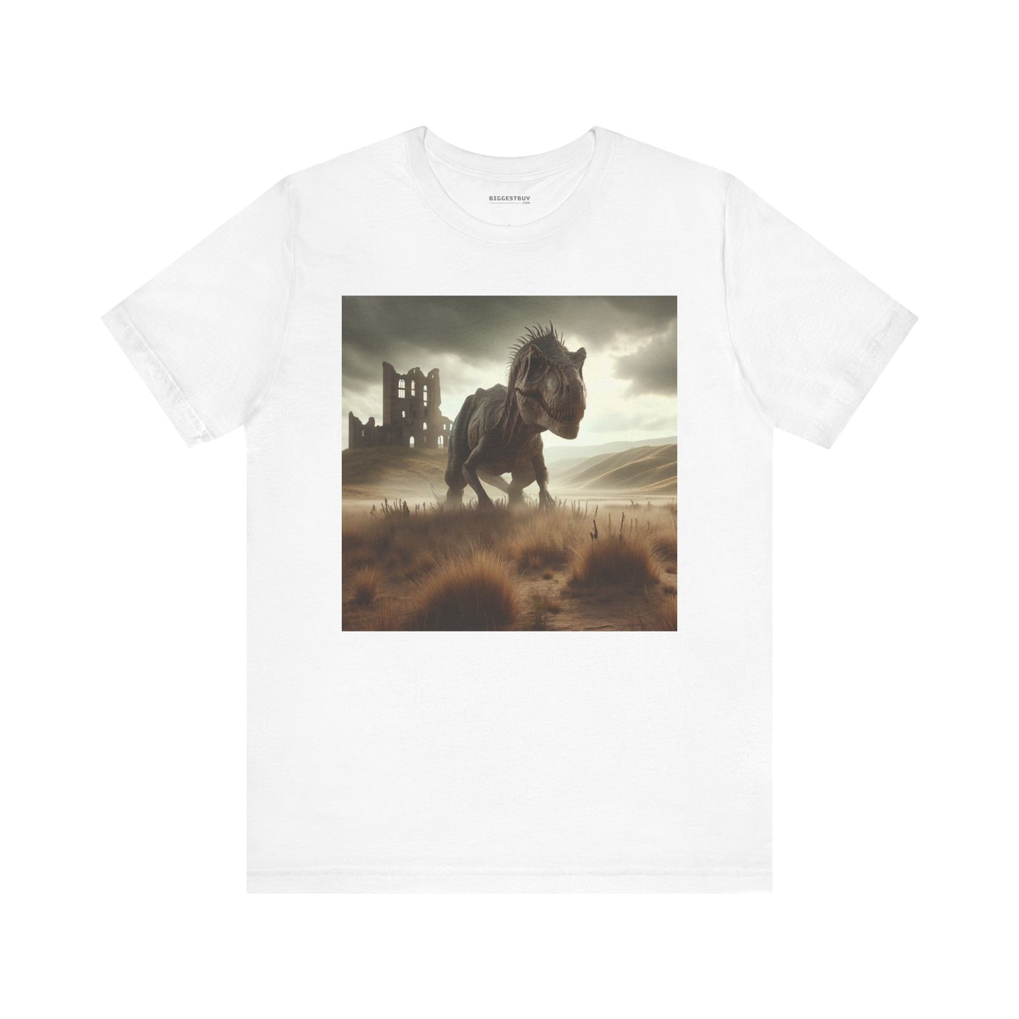 T-skjorte | Unisex | Jersey-T-skjorte | Kort erme | Forhistorisk fiksjon | T-Rex