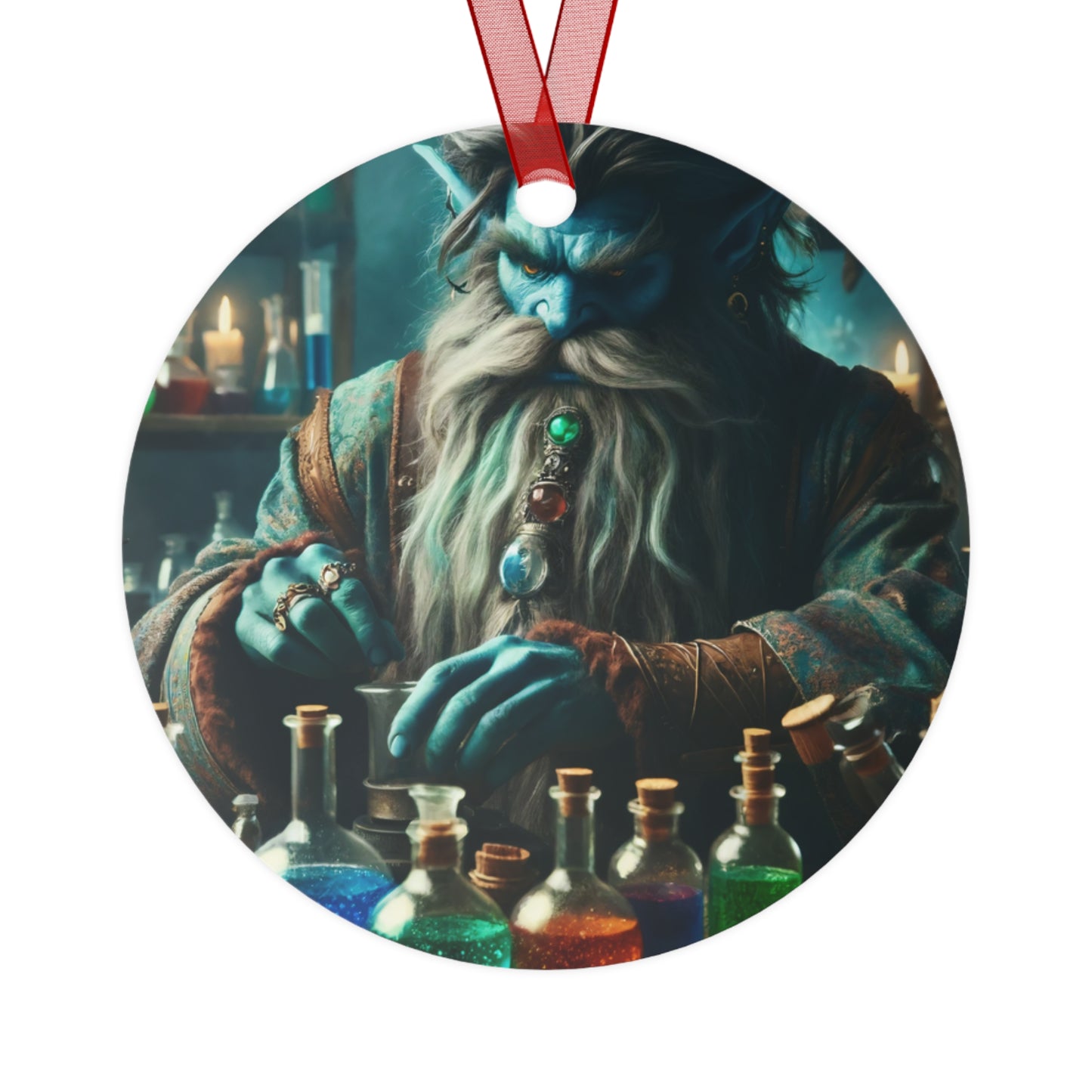 Ornament | Metall | Mystische Alchemie | Djinn-Zauberer