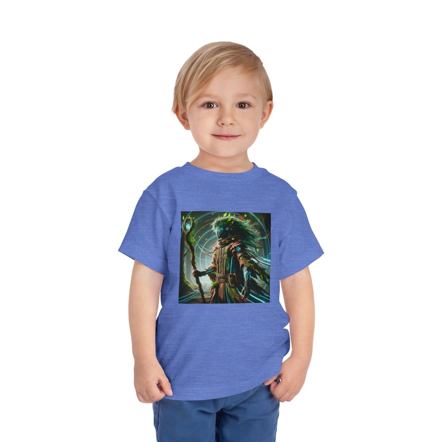 T-Shirt | Toddler Tee | Short Sleeve | Eco Fantasy | Forest Spirit Shaman