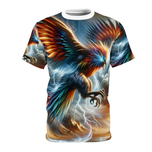T-Shirt | Cetak Seluruhnya | Kaos Unisex | Legenda Phoenix | Api Keabadian