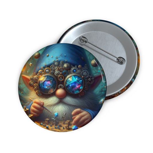 Button | Speldbutton | Met speld | Folkloristische Fantasie | Tomte Alchemist
