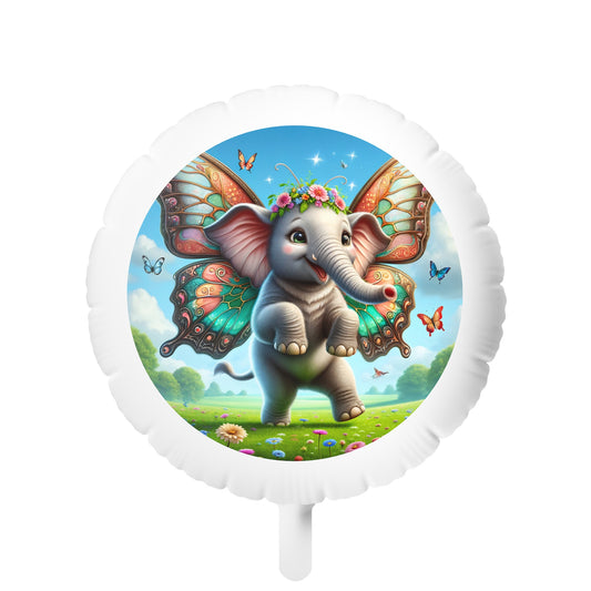Balon | Helium | Mylar | Fantasi Mitologi | Gajah Kupu-kupu