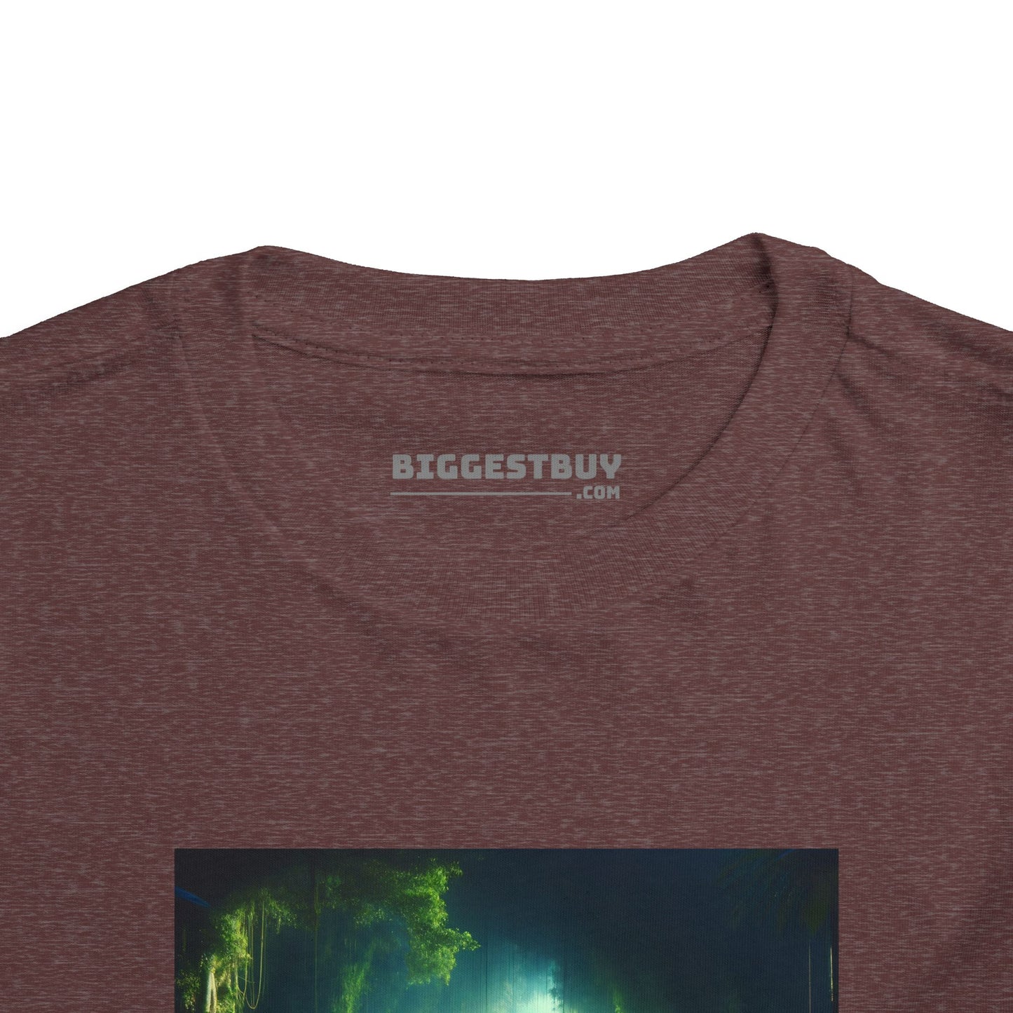 टी-शर्ट | टॉडलर टी | छोटी आस्तीन | एलियन फैंटेसी | बायोलुमिनेसेंट जंगल