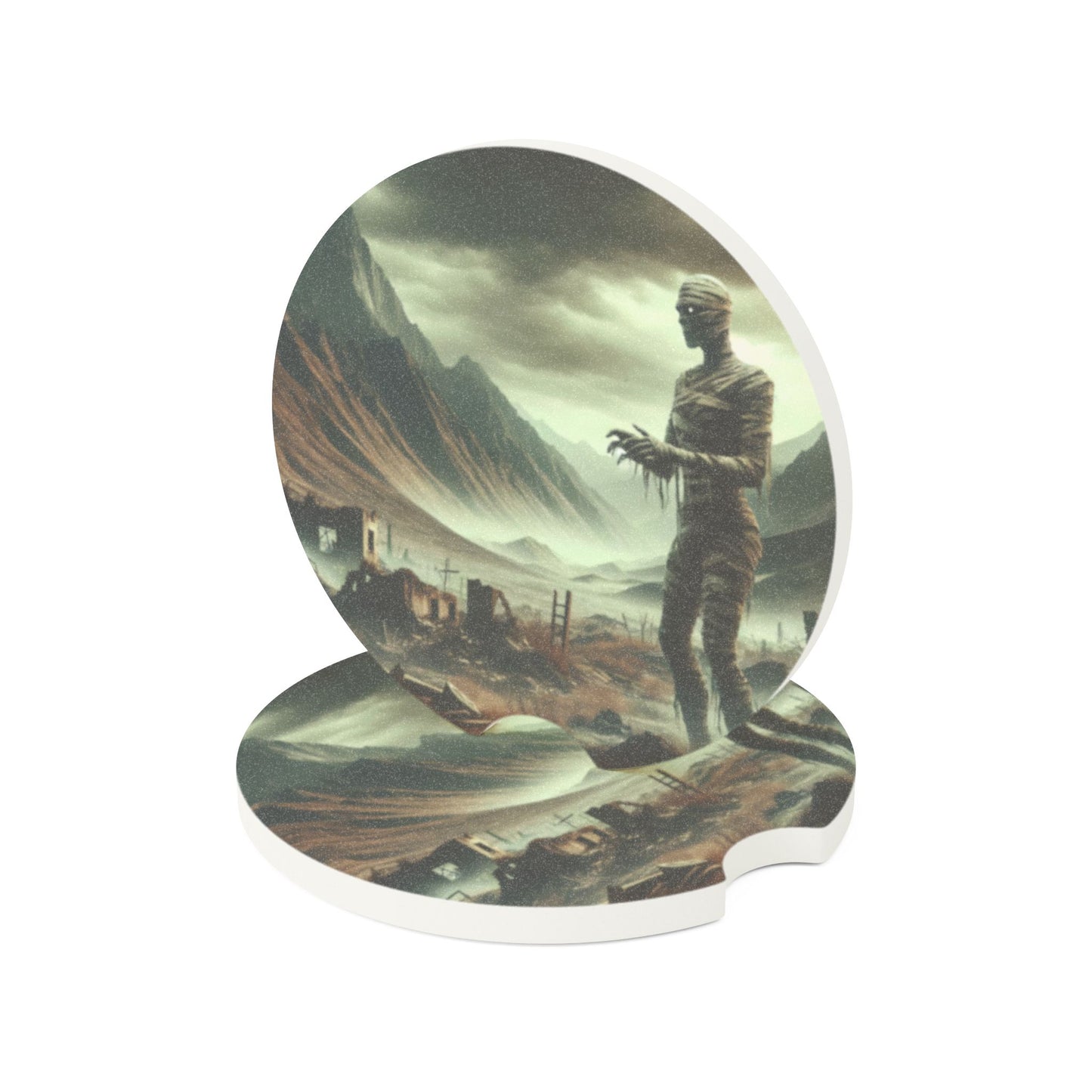 Podstawka | Podstawka samochodowa | Steatyt | Egipska Groza | Mumia Pustyni