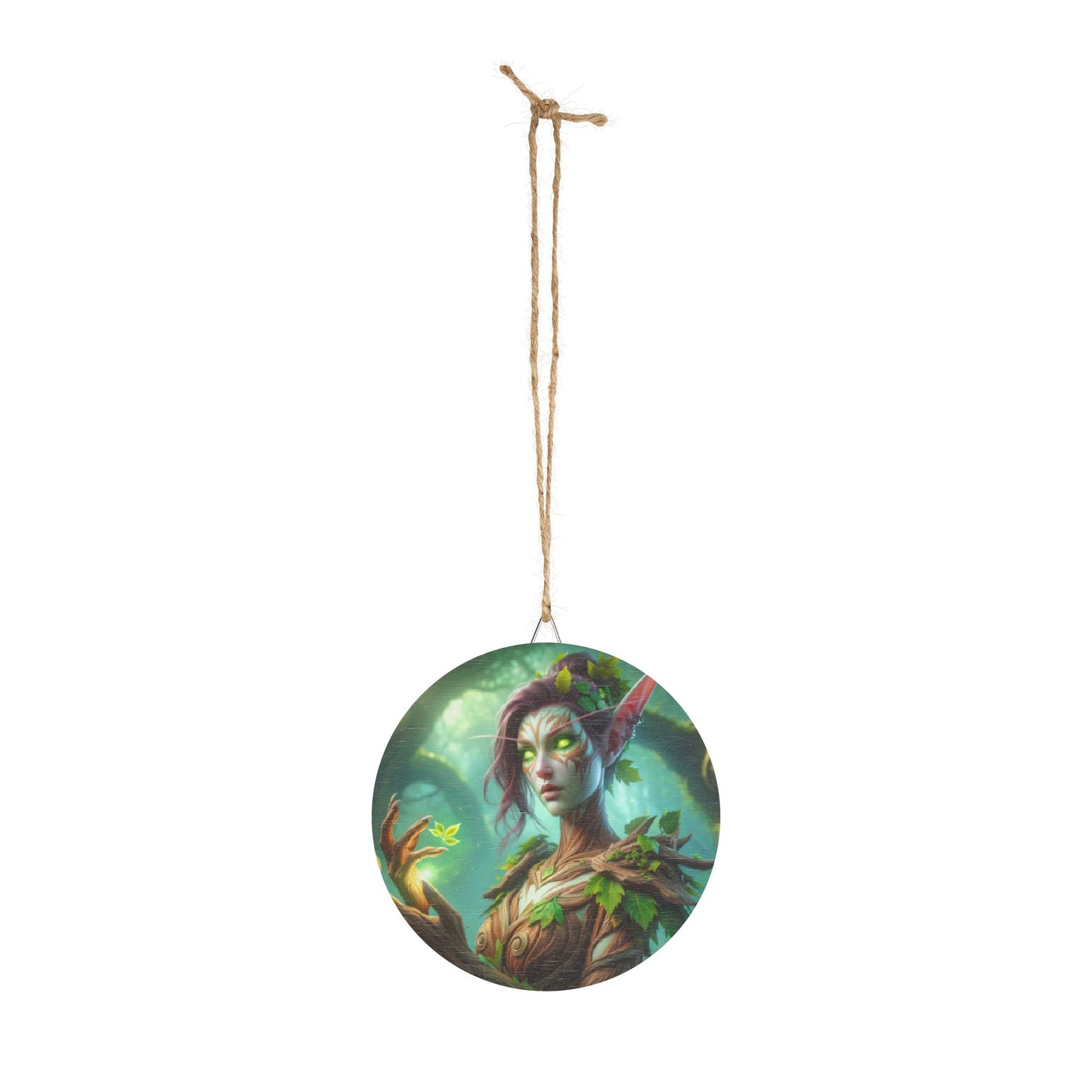 Schild | Holz | Waldmythologie | Dryaden | Waldgeist