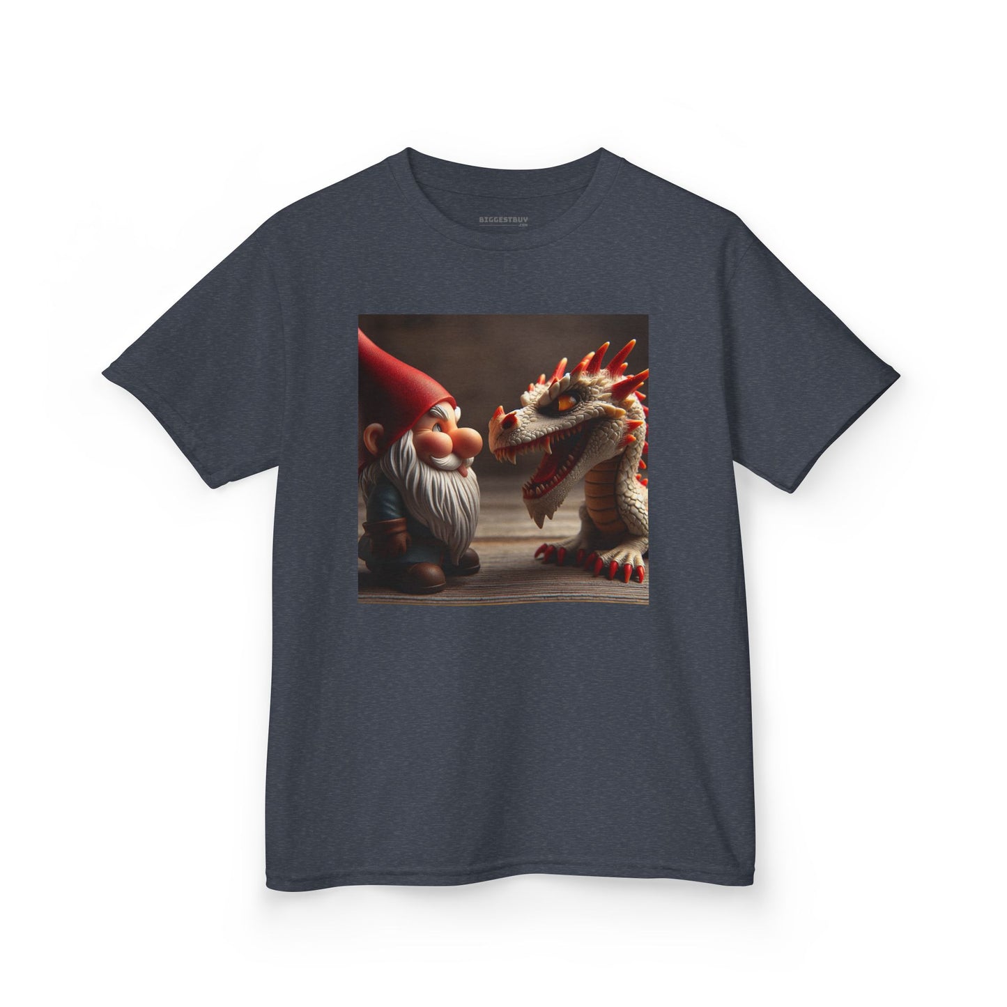 T-Shirt | Kaos Anak | Katun Tebal | Fiksi Mitos | Gnome dan Naga Timur