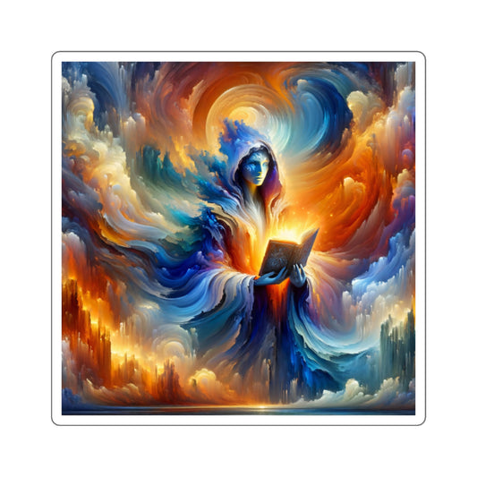 Sticker | Square | Cosmic Fantasy | Arcane Magic | Spellcaster
