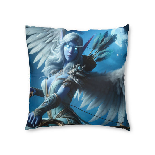 تکیہ | فرش کا تکیہ | ٹفٹڈ | مربع | آسمانی فرشتہ تیرانداز | فرشتہ جنگجو