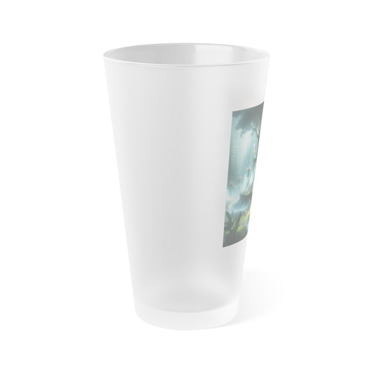 زجاج | كوب بيرة | مثلج | غابة سحرية | موطن الإيجنس فاتوس | شجرة الحياة