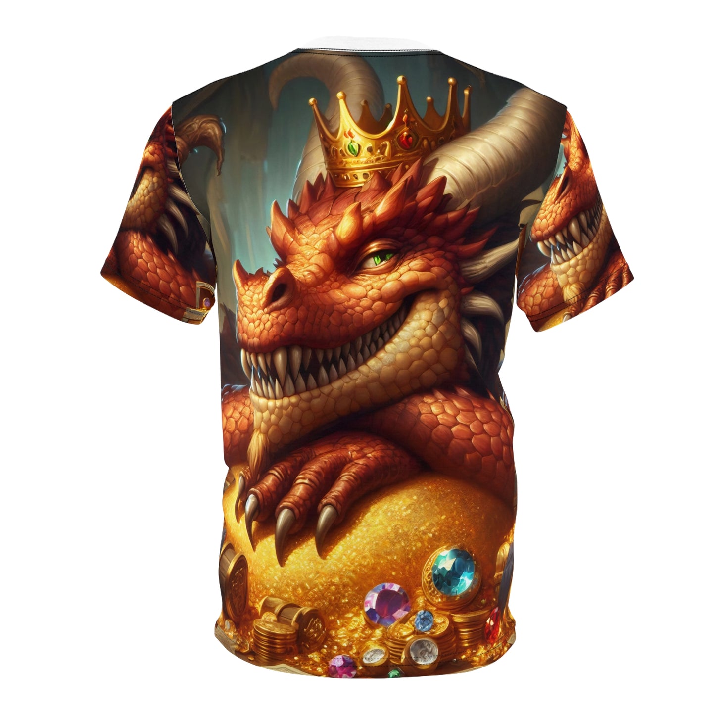 T-Shirt | Nadruk na całej powierzchni | T-shirt unisex | Nordycka Mitologia | Fafnir | Smok