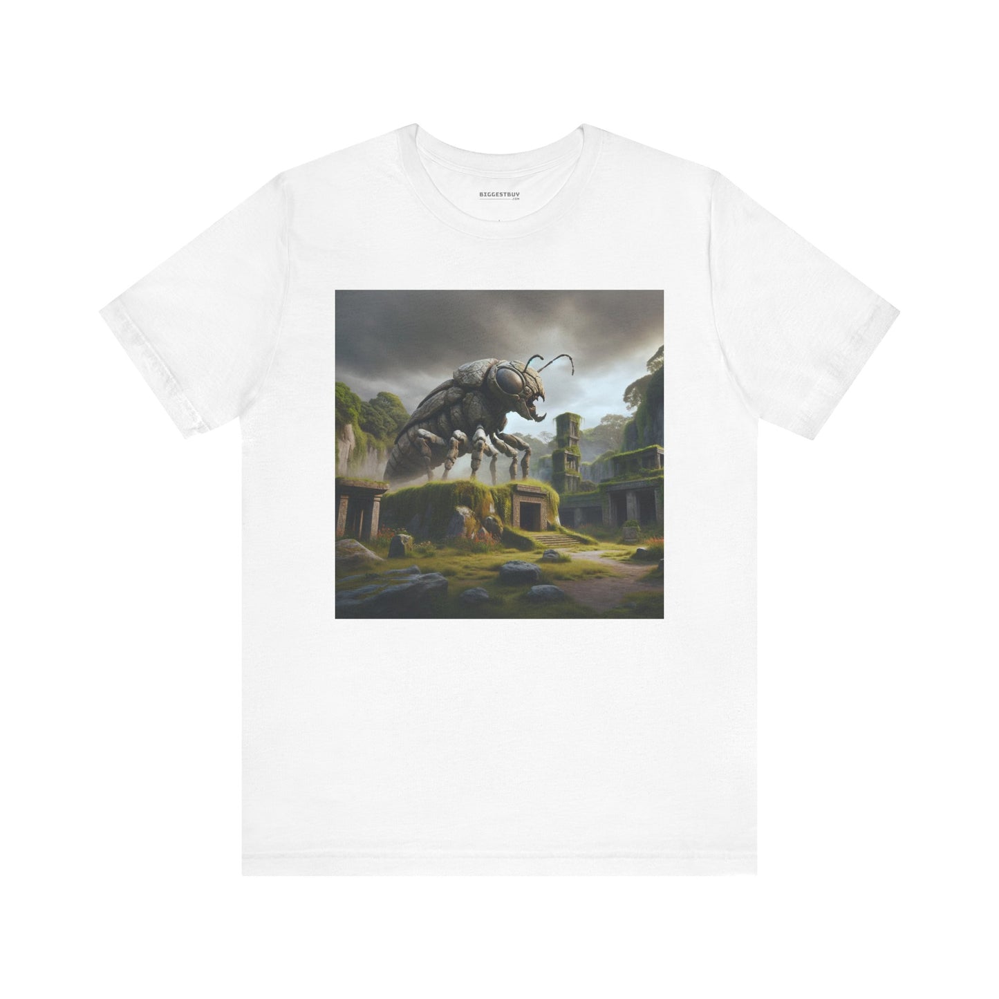 Tシャツ | ユニセックス | ジャージーTシャツ | 半袖 | 異形変異 | 巨大甲虫 | 緑