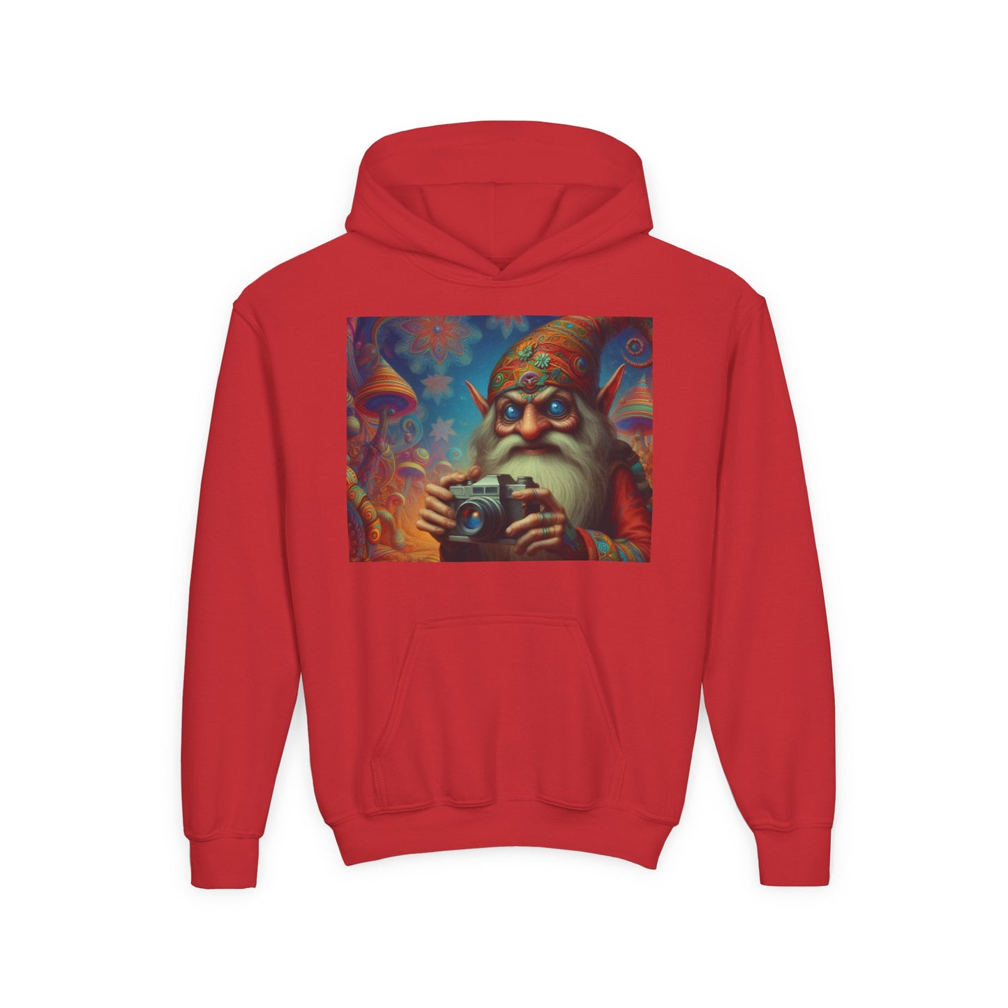 Sweatshirt | Youth | Hooded | Heavy Blend | Fantasy | Domovoi | Spirit Art