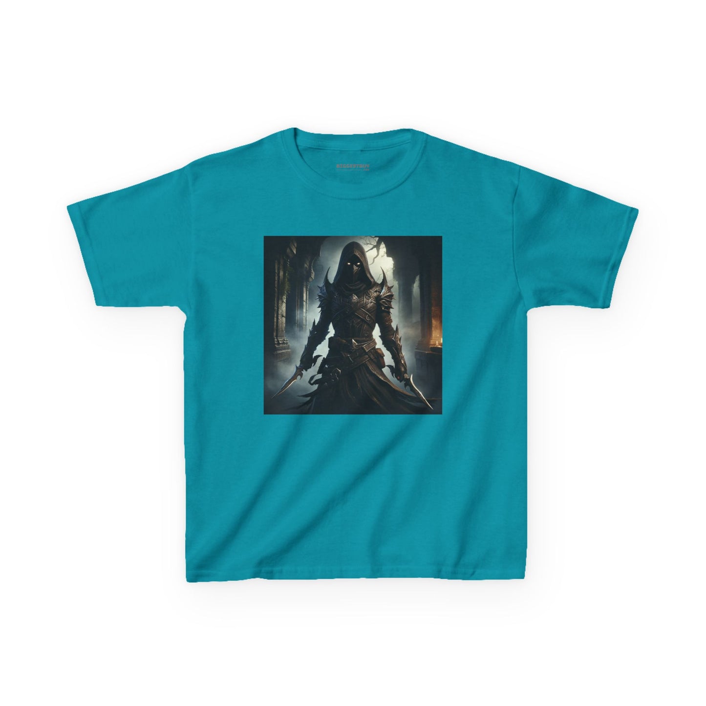 เสื้อยืด | เสื้อยืดเด็ก | ผ้าฝ้ายเนื้อหนา | จอมนักฆ่าเงามืด | นักล่าวิญญาณ
