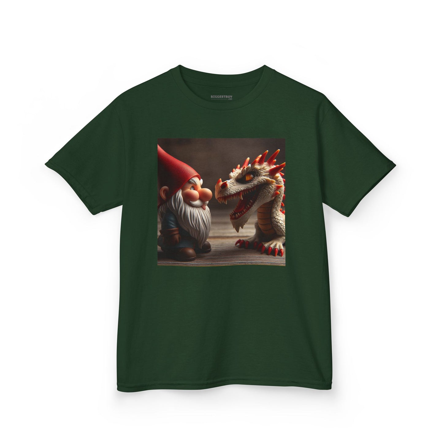 T-Shirt | Kaos Anak | Katun Tebal | Fiksi Mitos | Gnome dan Naga Timur