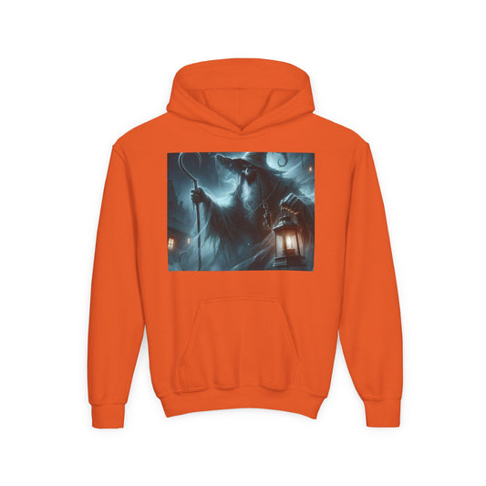 Sweatshirt | Jeugd | Met capuchon | Zware kwaliteit | Ondode Tovenaar | Necromantie | Geest