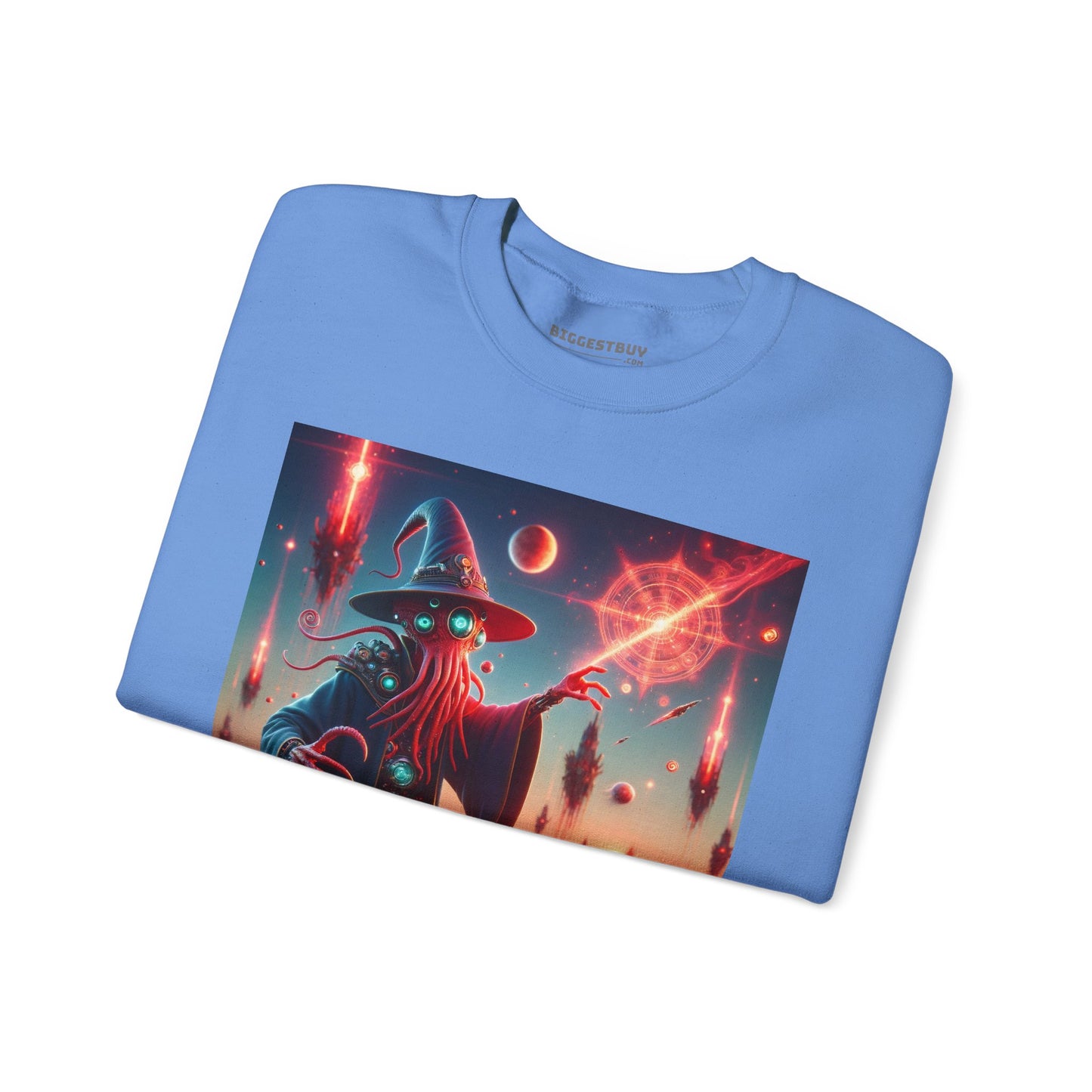 Genser | Unisex | Rund hals | Kraftig blanding | Kosmisk Skrekk | Illithid Trollmann