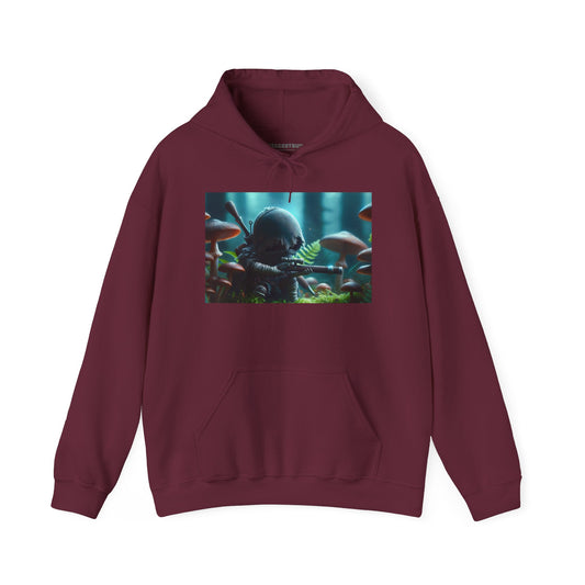 Hettegenser | Unisex | Hettegenser | Kraftig blanding | Biomystikk | Mikroskoger | Vokter