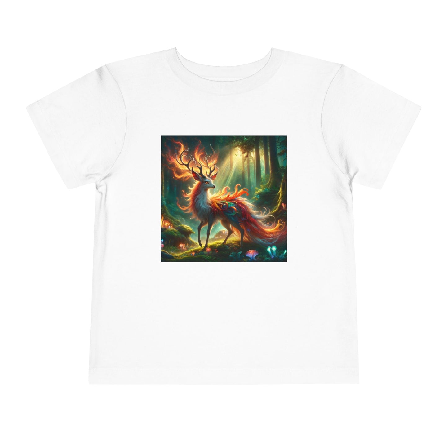 T-Shirt | Toddler Tee | Short Sleeve | Mystical Kirin | Forest Spirit Deer